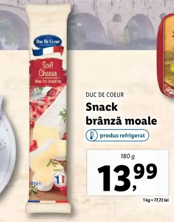 Lidl DUC DE COEUR Snack brânză moale Ofertă