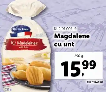 Lidl DUC DE COEUR Magdalene cu unt Ofertă