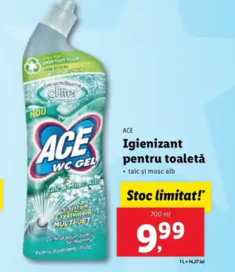 Lidl ACE Igienizant pentru toaletă Ofertă