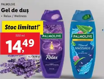 Lidl PALMOLIVE Gel de duş Ofertă