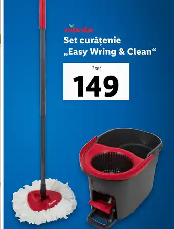 Lidl vileda Set curățenie ,,Easy Wring & Clean" Ofertă