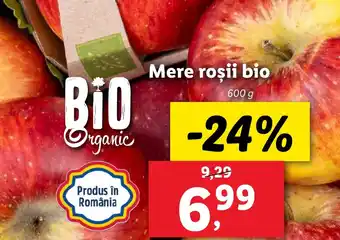 Lidl Mere roşii bio Ofertă