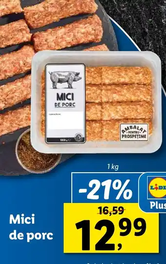Lidl Mici de porc Ofertă