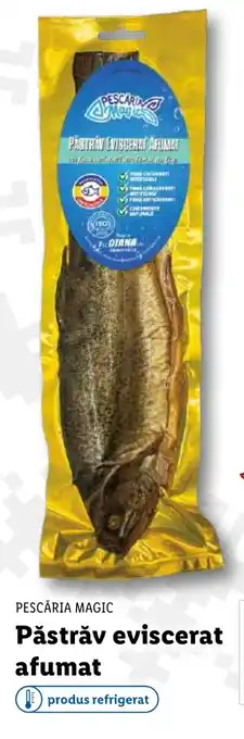 Lidl PESCĂRIA MAGIC Păstrăv eviscerat afumat Ofertă