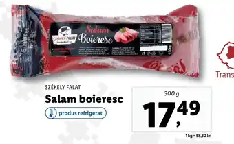 Lidl SZÉKELY FALAT Salam boieresc Ofertă