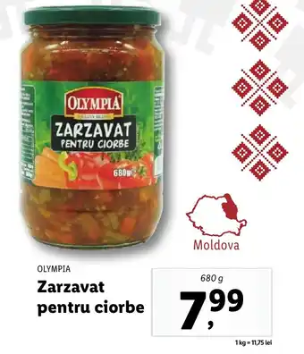 Lidl OLYMPIA Zarzavat pentru ciorbe Ofertă