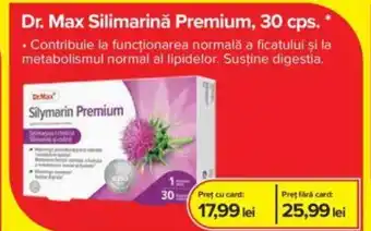 Dr.Max Dr. Max Silimarină Premium, 30 cps. Ofertă