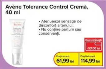 Dr.Max Avène Tolerance Control Cremă, 40 ml Ofertă