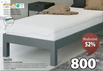 JYSK GOLD F85 SALTEA DIN SPUMĂ Ofertă