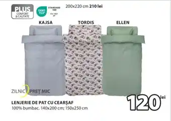 JYSK LENJERIE DE PAT CU CEARŞAF Ofertă