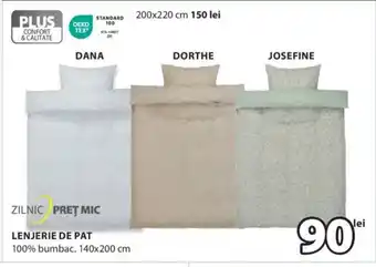 JYSK LENJERIE DE PAT Ofertă