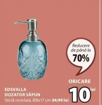 JYSK EDSVALLA DOZATOR SĂPUN Ofertă