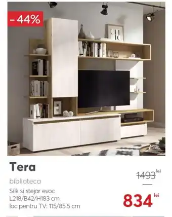 Mobila Videnov Tera biblioteca Ofertă