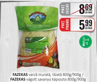 FAZEKAS varză murată, tăiată 800g/900g/ FAZEKAS vágott savanyú káposzta 800g/900g