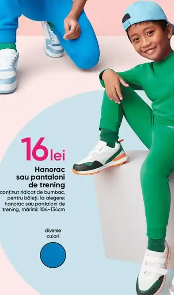 Pepco Hanorac sau pantaloni de trening Ofertă