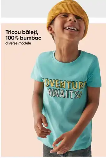Pepco Tricou băieţi, 100% bumbac diverse modele Ofertă
