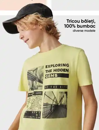 Pepco Tricou băieţi, 100% bumbac Ofertă