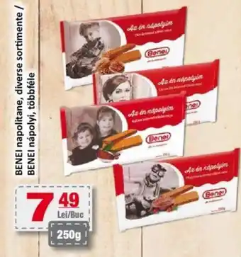 CBA BENEI napolitane, diverse sortimente Ofertă