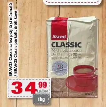 CBA BRAVOS Classic cafea prăjită şi măcinată Ofertă