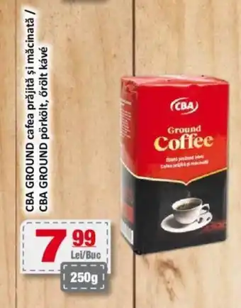 CBA CBA GROUND cafea prăjită şi măcinată Ofertă