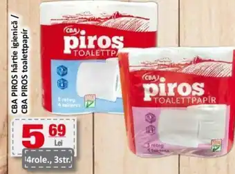 CBA PIROS hârtie igienică