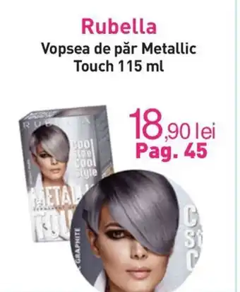 Rubella Vopsea de păr Metallic Touch 115 ml