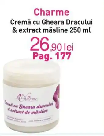 Infinity Charme Cremă cu Gheara Dracului & extract măsline 250 ml Ofertă