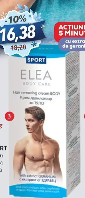 Infinity CREMĂ DEPILATOARE PENTRU BĂRBAȚI Ofertă
