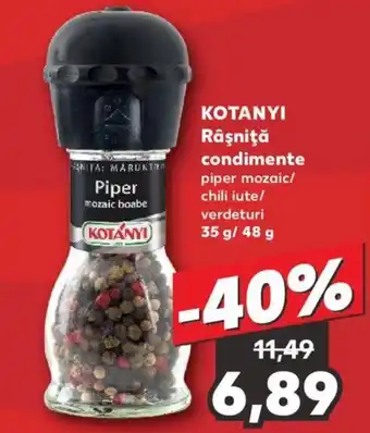 Kaufland KOTANYI Râşniţă condimente Ofertă