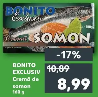 Kaufland BONITO Exclusiv Cremă de somon 160 g Ofertă