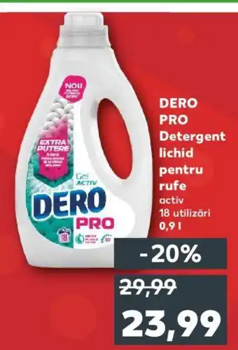Kaufland DERO PRO Detergent lichid pentru rufe Ofertă