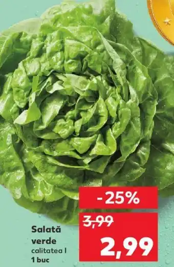 Kaufland Salată verde Ofertă
