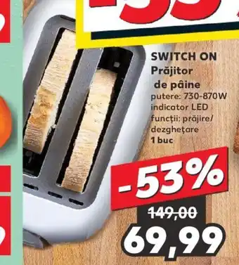 Kaufland SWITCH ON Prăjitor de pâine Ofertă