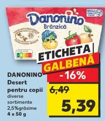 DANONINO Desert pentru copii