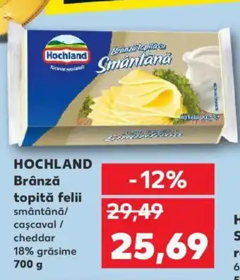 Kaufland HOCHLAND Brânză topită felii Ofertă