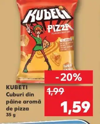 Kaufland KUBETI Cuburi din pâine aromă de pizza Ofertă