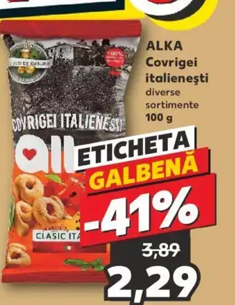 Kaufland ALKA Covrigei italieneşti Ofertă