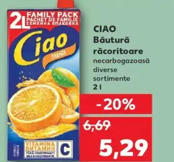 Kaufland CIAO Băutură răcoritoare 2L Ofertă