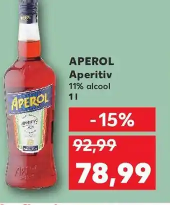 Kaufland APEROL Aperitiv 1L Ofertă
