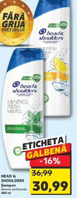 Kaufland HEAD & SHOULDERS Şampon Ofertă
