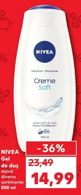 Kaufland NIVEA Gel de duş Ofertă
