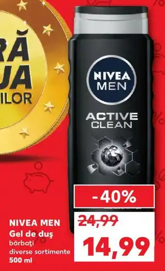 Kaufland NIVEA MEN Gel de duş Ofertă