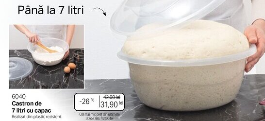BetterStyle Castron de 7 litri cu capac Ofertă