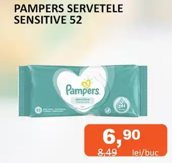 Unicarm PAMPERS SERVETELE SENSITIVE 52 Ofertă