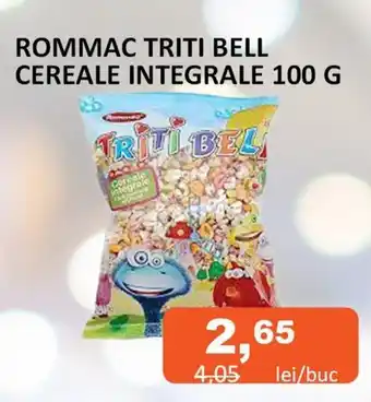 Unicarm ROMMAC TRITI BELL CEREALE INTEGRALE 100 G Ofertă
