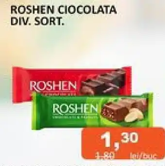 Unicarm ROSHEN CIOCOLATA DIV. SORT. Ofertă