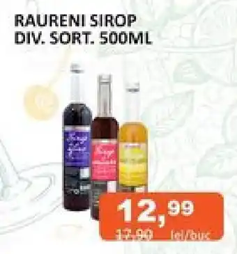 Unicarm RAURENI SIROP DIV. SORT. 500ML Ofertă