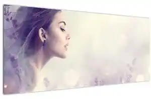 Favi Tablou - Femeia cu lavandă (120x50 cm) Ofertă