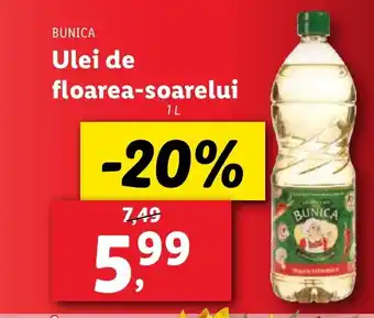 Lidl BUNICA Ulei de floarea-soarelui Ofertă