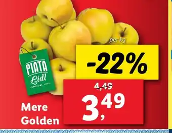 Lidl Mere Golden Ofertă
